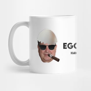 Egg Dump Soup Logo - Cool Papa - Black Text Mug